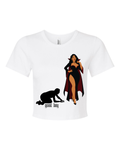 Good Boy Goddess Worship Vampire Baby Ribbed Cropped Tee